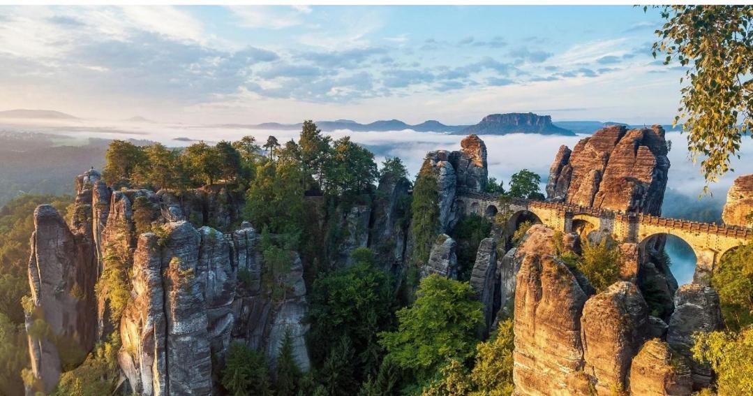 Ferienwohnung Nahe Schloss Kuckuckstein,Infrarotsauna, Hunde Liebstadt Exterior foto