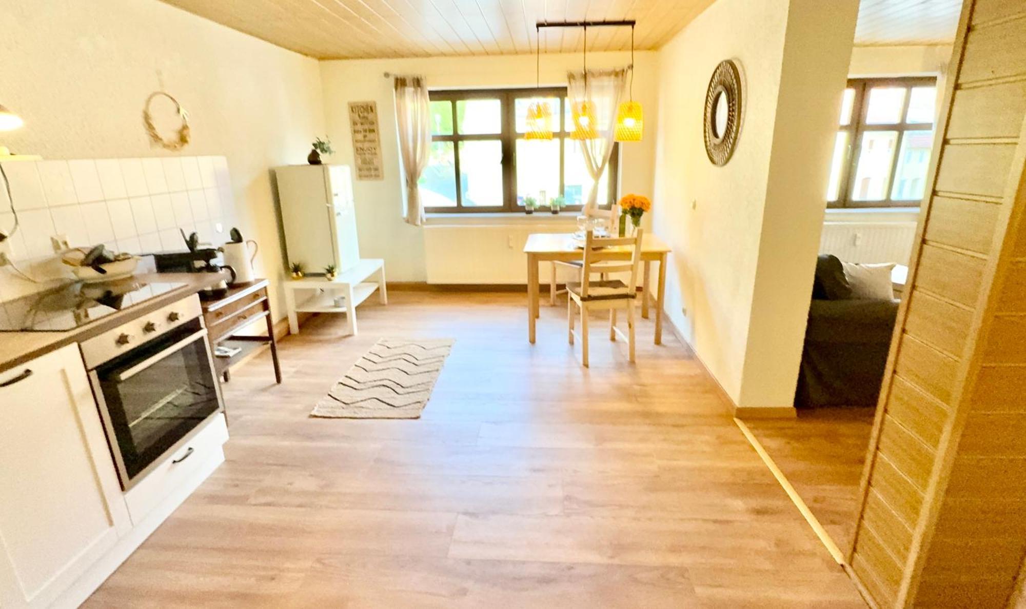 Ferienwohnung Nahe Schloss Kuckuckstein,Infrarotsauna, Hunde Liebstadt Exterior foto