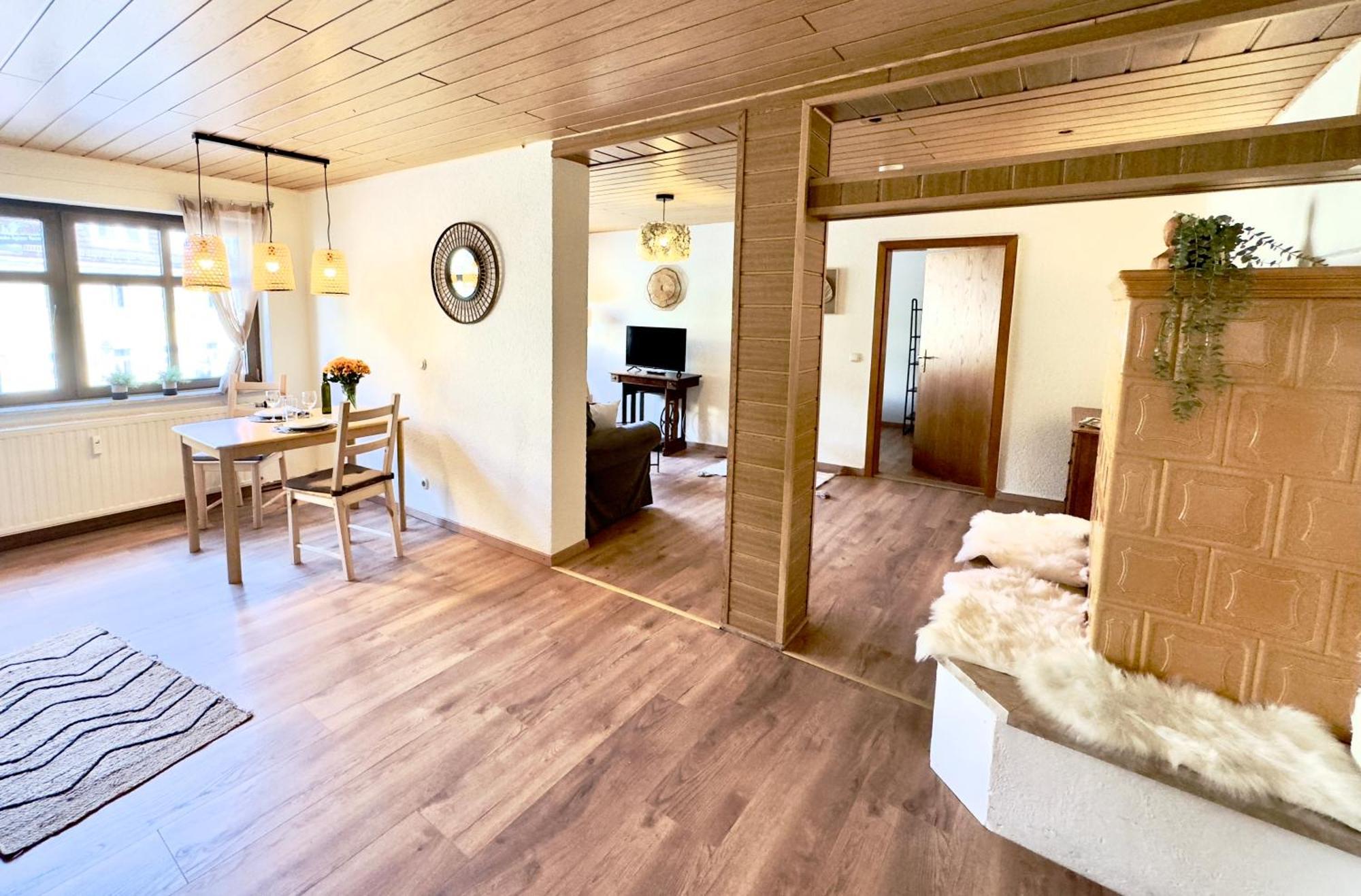Ferienwohnung Nahe Schloss Kuckuckstein,Infrarotsauna, Hunde Liebstadt Exterior foto